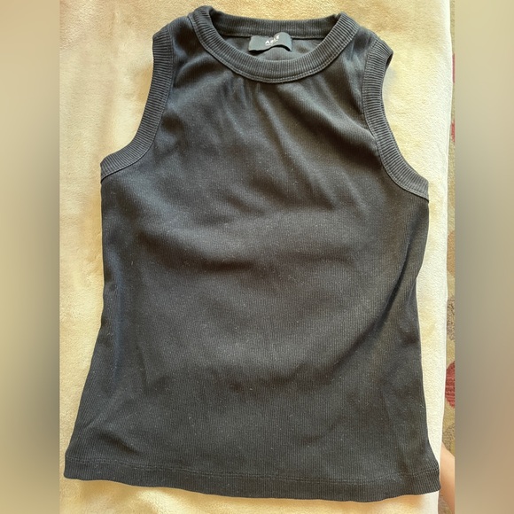 ⭐️REDUCED!⭐️ ABLE Lise ribbed tank in black (M) - Picture 4 of 8